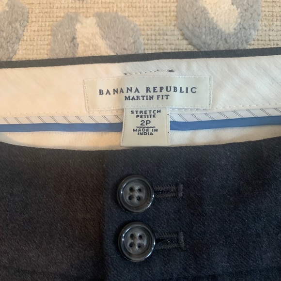 Banana Republic Dark Gray Wool trouser - Picture 2 of 4